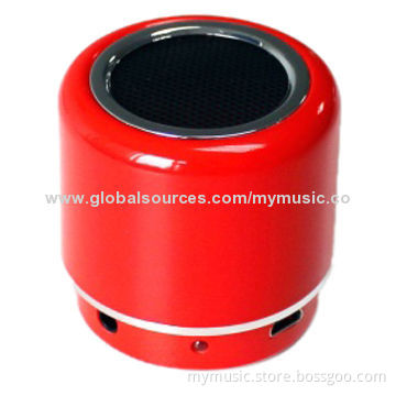 Portable Mini Speaker with 400mAh Lithium Battery Input